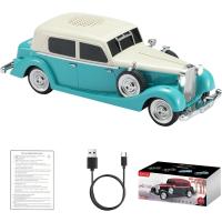 Retro Klasik Araba Bluetooth Hoparlör Kablosuz HD Ses FM Radyo YG-239