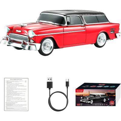 Retro Klasik Araba Bluetooth Hoparlör Kablosuz HD Ses FM Radyo YG-1955