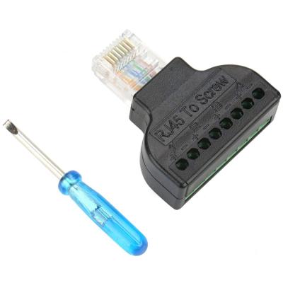 RJ45 TO 8 PİN SCREW TERMİNAL ÇEVİRİCİ