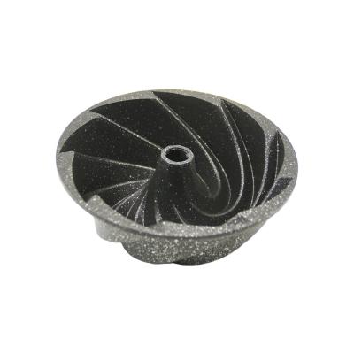 RÜZGAR GÜLÜ MODEL   DÖKÜM   GÖBEKLİ  KEK KALIP  ÇAP: 24CM  - DERİNLİK: 9CM