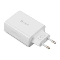 S-LINK SWAPP SW-C8 BEYAZ 5V - 5.6A  4*USB SMART PORT 2.4A EV ŞARJ ADAPTÖR