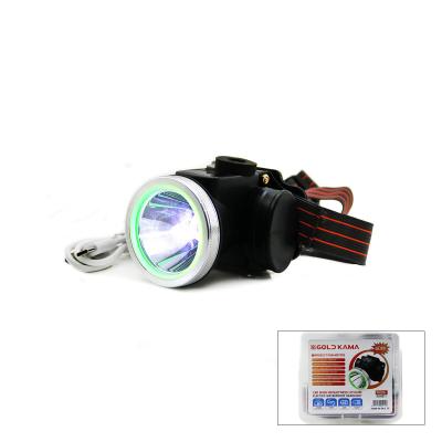 ŞARJLI 60W KAFA LAMBASI FENER USB - TYPE-C DİJİTAL 3-KADEME IŞIK AYARI - FLAŞÖR 2400mAH