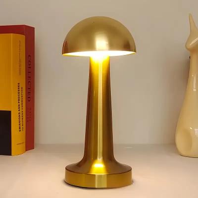 Şarjlı Masa Lambası Mantar Lamba