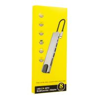 SENSEI TYP-C 8IN1 HDMI COK FONKSIYONLU USB 3.0 DOCK STATION