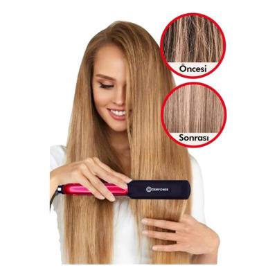 Seramik Kaplı Pembe Detay Saç Düzleştirici