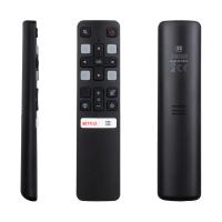 SES KOMUTSUZ  TCL RC 802V FMR1 50 - 55 ANDROID TV NETFLIX TUŞLU AKILLI LCD LED TV KUMANDA