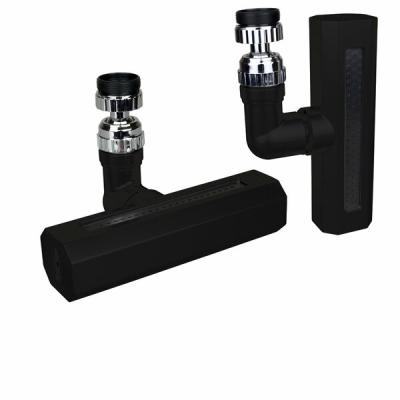 SİYAH  GENİŞ  360 DERECE DÖNEBİLENOYNAR BAŞLIK - 4 MOD  PERLATÖR ŞELALE MUSLUK UCU KTX-3288