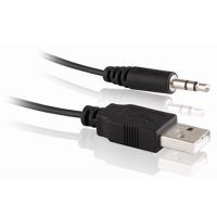 SNOPY SN-820 İNCE TASARIM 2.0 USB 1+1 PC HOPARLÖR SİYAH-GÜMÜŞ