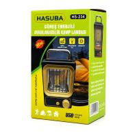 SOLAR - GÜNEŞ ENERJİLİ USB ŞARJLI NOSTALJİ SOLAR LAMBA 1500mAh HS-234