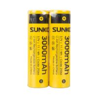 SUNKKO 3.7 VOLT 3000 MAH 18650 ŞARJ EDİLEBİLİR PİL (2Lİ PAKET)