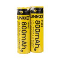 SUNKKO 3.7 VOLT 800 MAH 14500 ŞARJ EDİLEBİLİR PİL (2Lİ PAKET)