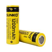 SUNKKO 3.7 VOLT 1200 MAH 17500 ŞARJ EDİLEBİLİR PİL (2Lİ PAKET)