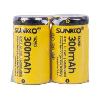 SUNKKO 3.7 VOLT 300 MAH 14250 ŞARJ EDİLEBİLİR PİL (2Lİ PAKET)