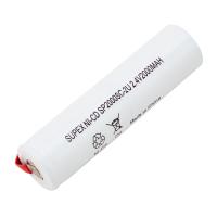 SUPEX 2Lİ ÜSTÜSTE DİK SÜPÜRGE PİLİ 2.4 V 2000 MA