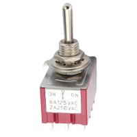 TOGGLE SWİTCH ON-OFF-ON Ø6MM 12P MTS-403 (IC-148D)