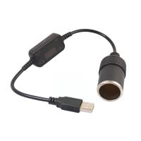 USB 2.0 5 VOLT - 2 AMPER TO 12 VOLT - 0.8 AMPER ÇAKMAK FİŞİ DİŞİ ÇEVİRİCİ