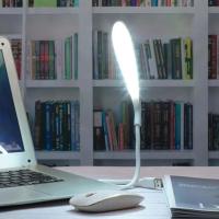 USB Girişli 14 Ledli 3 Kademeli Dokunmatik Masa/Kitap Okuma Lambası Ledi Beyaz