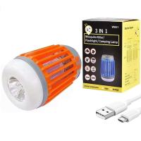 USBLİ SOLAR SİNEK ÖLDÜRÜCÜ ÖZELLİKLİ 3IN1 KAMP FENERİ
