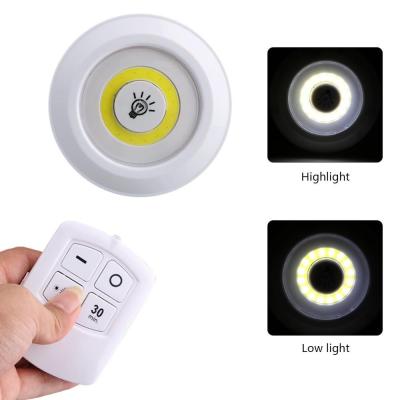 Uzaktan Kumandalı Yapışkanlı 3?lü Led Spot Lamba