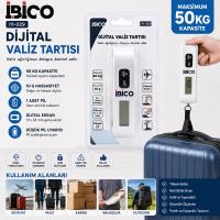 VALİZ MODEL DİJİTAL VALİZ TERAZİ TARTI KANTAR PİLLİ MAX=50KG HASASSİYET = 10GR İ11-029