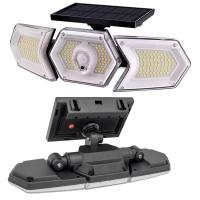 W774A SENSÖRLÜ SOLAR GÜNEŞ ENERJİLI 254 SMD LEDLİ 3 MODLU BEYAZ INDUKSIYON LAMBASI