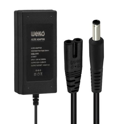 12 VOLT 3.25 AMPER 4.5X3.0MM UÇLU NOTEBOOK ADAPTÖR YERLİ ÜRETİM