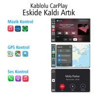 WİRELESS KABLOSUZ APPLE İPHONE CARPLAY EKRAN YANSITMA (VERSİYON 4.0)