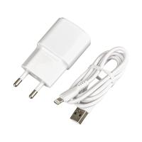 WK-21437 IP 2.1 AMPER ŞARJ BAŞLIK ADAPTÖRÜ + LIGHTNING KABLO (NO:3)