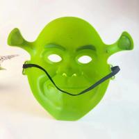 Yeşil Shrek Maskesi 21x25 cm