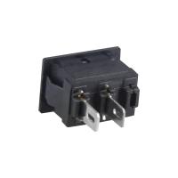 YÜKSELTİCİ ANAHTARI 2 PİN SİYAH 3A 250V (TK 91)  (IC-120)