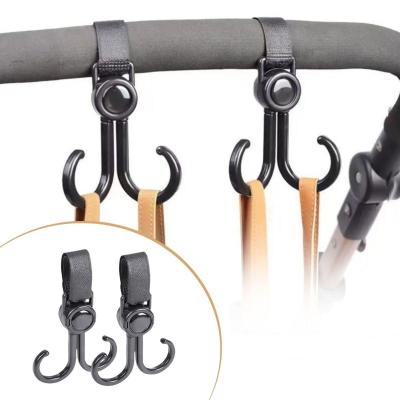 2 Adet Bebek Arabası, Motor, Bisiklet Eşya Taşıma Aparatı Plastik Kanca - 1 Adet 2 li Kanca Gönderilir