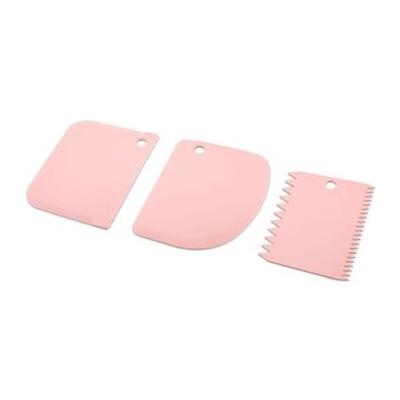 3 PARÇA PLASTİK HAMUR KESİCİ - KAZIYICI