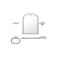 6 Parça Büyük Kubbeli Banyo İçin Ayna Seti