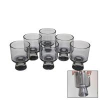 6 PARÇA CLOVER GREY CAM KASE BARDAK