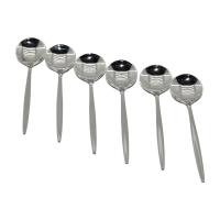 6PCS METAL YEMEK KAŞIK