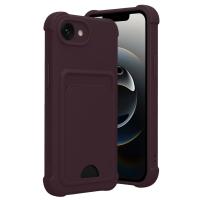 Apple iPhone 16E Kelvin Kartvizitli Silikon - Derin Mor