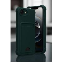 Apple iPhone 16E Kelvin Kartvizitli Silikon - Derin Mor