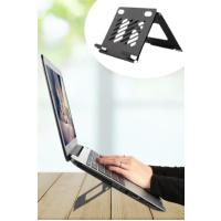 Ayarlanabilir Metal Dizüstü Destek Tabanı Katlanabilir Taşınabilir Laptop Sehpası Standı