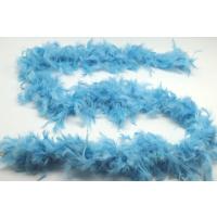 Bebek Mavisi Kabarık Tüylü Otriş Boa Dekorasyon Tüy 180 cm