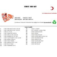 Büyük Boy İlk Yardım Seti First Aid Kit