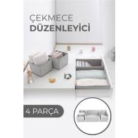 Çekmece Düzenleme Kutu Seti Organizer 4lü Set