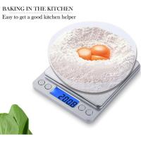 Elektronik 3 kg 01 Gr Kapasiteli Dijital Hassas Kantar Mutfak Tartısı Terazi