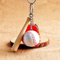 Gerçekçi Beyzbol Tasarımlı Şık Anahtarlık Kolye Çanta Süsü Baseball Keychain