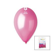 GM-110-33 METALİK - PEMBE BALON 11&apos;&apos; - 28CM - 100 PARÇA