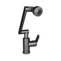 GRİ - 1080 DERECE DÖNEBİLEN ÇOK FONKSİYONLU MUSLUK BATARYA KTX-3308