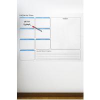 Haftalık Planlayıcı Manyetik Duvar Stickerı Takvim 70 cm x 56 cm