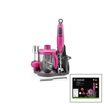 HARLEM HBS-2600 GROUP GR-2600 BİGCHEF 10IN1 BLENDER SET 1200W DOĞRAYICI - MİKSER YOĞURUCU - KARIŞTIRICI