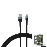 İPHONE - LEDLİ ŞARJ - DATA KABLO 2.4A