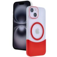 Joko Apple iPhone 15 Velar Magsafe Kapak - Kırmızı