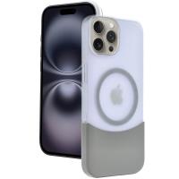 Joko Apple iPhone 15 Pro Max Velar Magsafe Kapak - Natural Grey